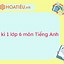 Đề Thi Giữa Kì 1 Tiếng Anh Lớp 6 Cánh Diều Pdf